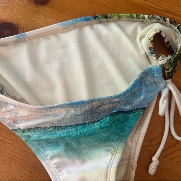 Hobie Swim Bikini Top and String Bottom surf boho women S - Picture 2 of 7
